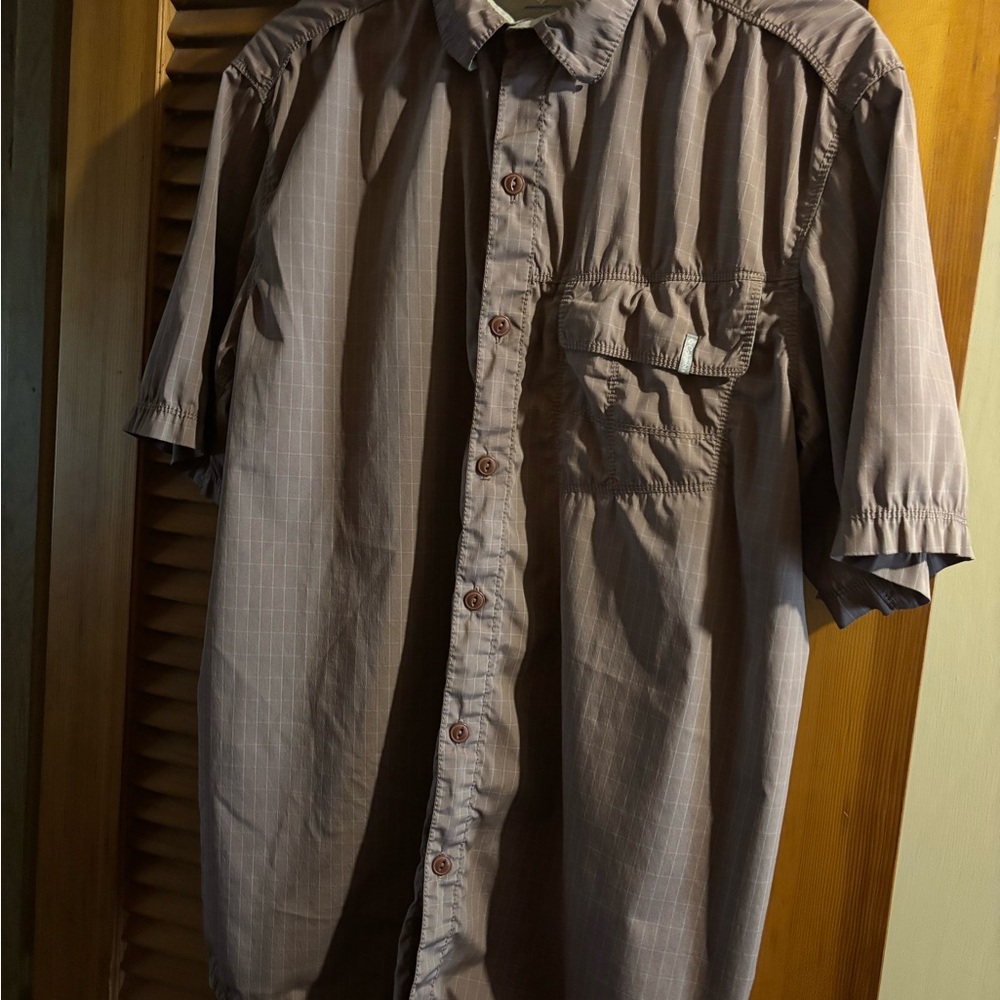 Columbia Omni-Shade Shirt Brown